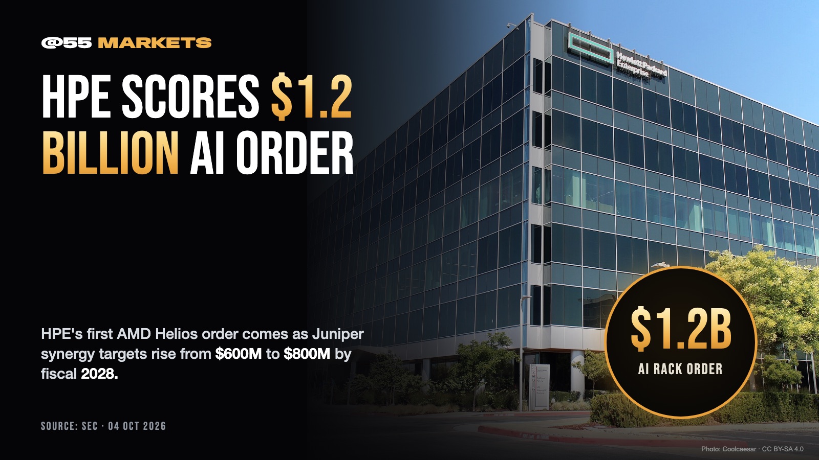 HPE LANDS FIRST $1.2B HELIOS AI ORDER
